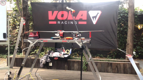 XCMAN TEAM'S partner VOLA is doing publicity in BeiJing China.Mr.Denis Lemoine VOLA Sales Manager.