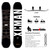 XCMAN best all mountain beginner skiers snowboard snow festival rocker snowboard