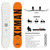 XCMAN best alpine beginner skiers snowboard ski school camber snowboard
