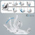 XCMAN Snowboard Packages-360seco-18 Cloudy Forest