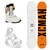 XCMAN best all mountain ski beginner skiers snowboard ski instructor twin snowboard boots with bindings packages