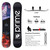 TERROR Men's Best Beginner Snowboard Camber True Twin All Mountain Snowboard DAWN