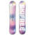 TERROR Men's Best Beginner Snowboard Camber True Twin All Mountain Snowboard LILAC FANTASY