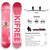TERROR Men's Best Beginner Snowboard Camber True Twin All Mountain Snowboard ICECREAM