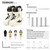 TERROR Snowboard Boots,Non Slip Wear Resistant Outsole,Full Rubber High-Elastic Sore,Fold/Cold Resistant Watrtproof,Fold/Cold Resistant Watrtproof,NXHALE lacying system