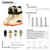 TERROR Snowboard Boots,Non Slip Wear Resistant Outsole,Full Rubber High-Elastic Sore,Fold/Cold Resistant Watrtproof,Fold/Cold Resistant Watrtproof,NXHALE lacying system