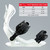 Official size chart for XCMAN 360 Seco Pro Snowboard Bindings detailing US and EU boot size conversions