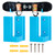 XCMAN Snowboard Skateboard Wall Mount Display Hanger Indoor Snowboard Storage Racks