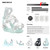 XCMAN Rear Entry Snowboard Bindings Lightweight All-Mountain Bindings for Men Women Easy in and Out