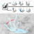 XCMAN Rear Entry Snowboard Bindings Lightweight All-Mountain Bindings for Men Women Easy in and Out
