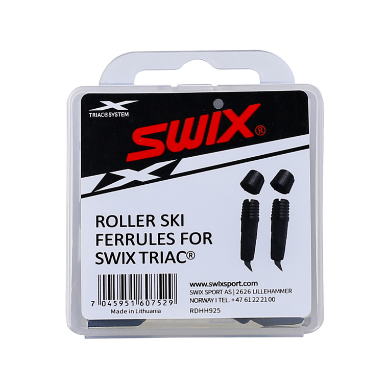 Swix Roller Ski Ferrules For Triac Basket System TBS RDHH925 Pair