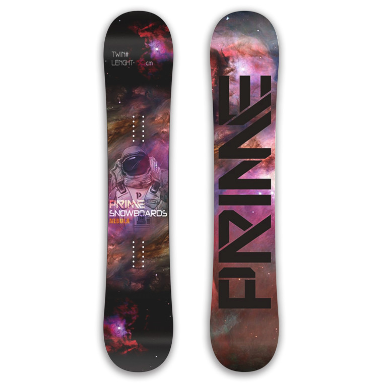 TERROR Men's Best Beginner Snowboard Camber True Twin All Mountain Snowboard STARRY SKY