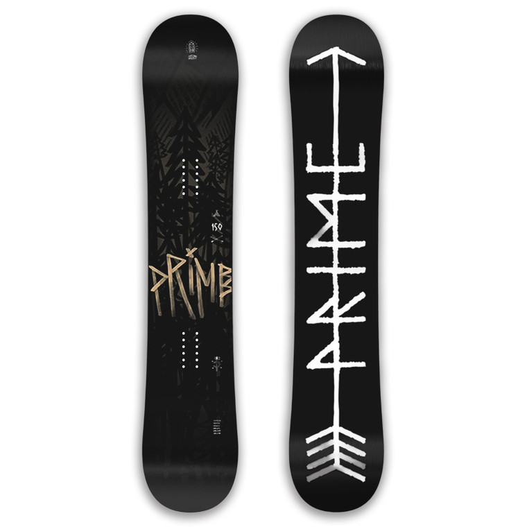 TERROR Men's Best Beginner Snowboard Camber True Twin Freestyle Snowboard FOREST