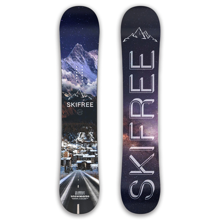 TERROR Men's Best Beginner Snowboard Camber True Twin All Mountain Snowboard JOURNEY