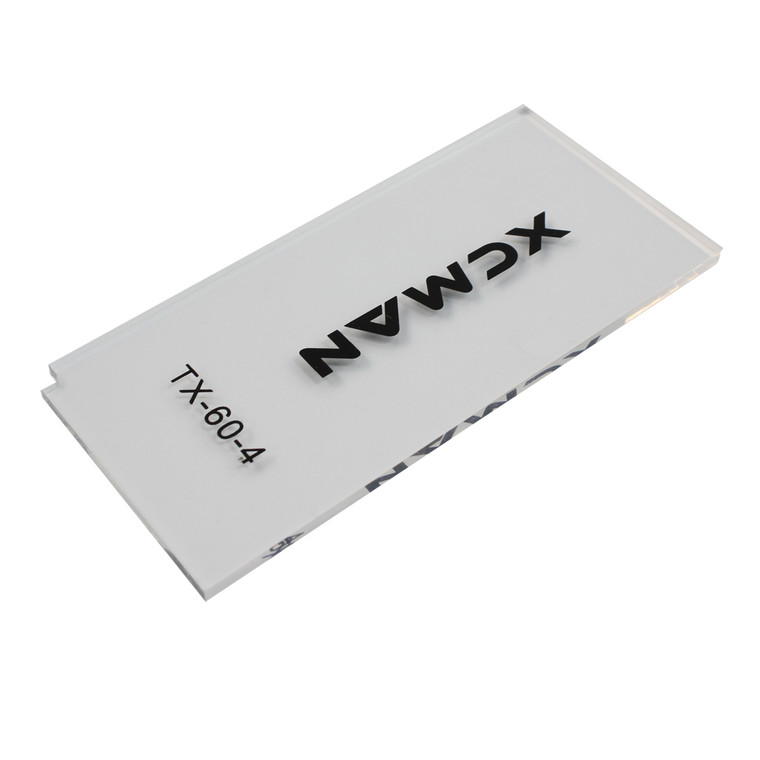 XCMAN Clear Acryllic Ski Plastic Wax Scraper