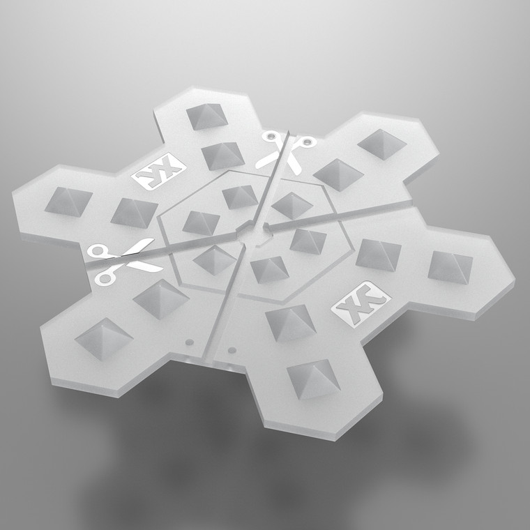 xcman Snowboard Clear Stomp Pad