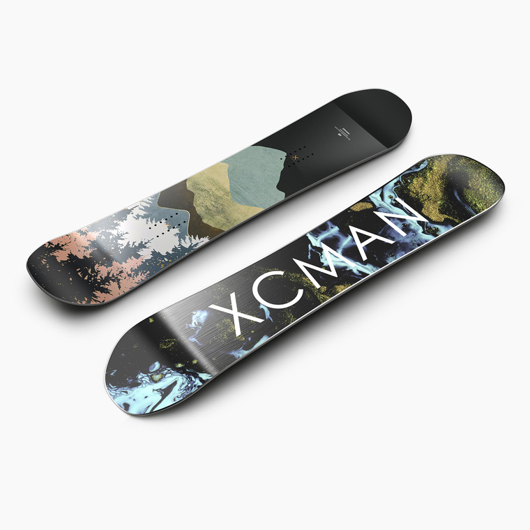 XCMAN All Mountain Twin Tip Custom Camber Snowboard OEM Manufacturer Low MOQ