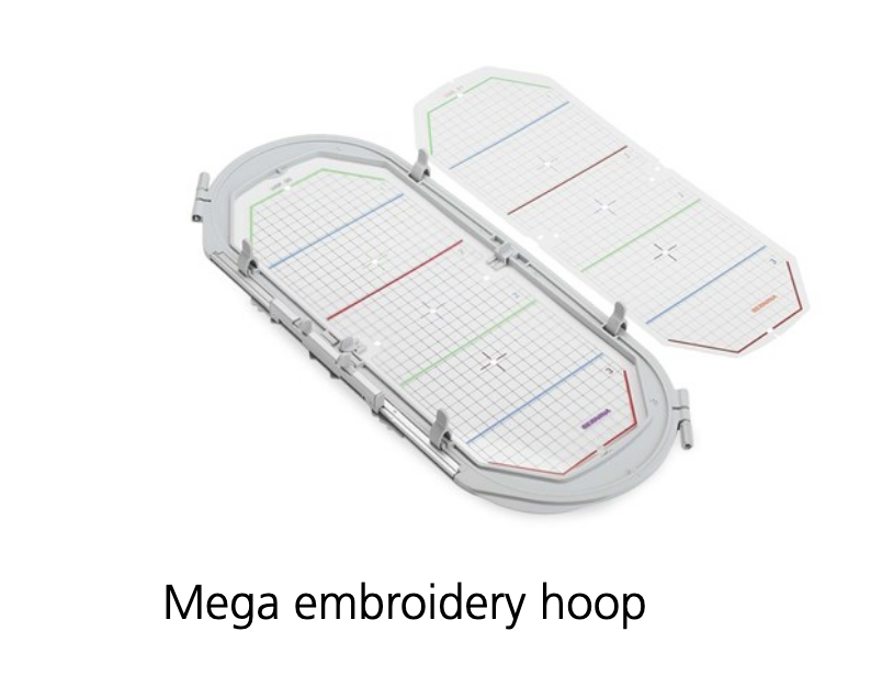 Bernina Mega Embroidery Hoop Hyggeligt Fabrics