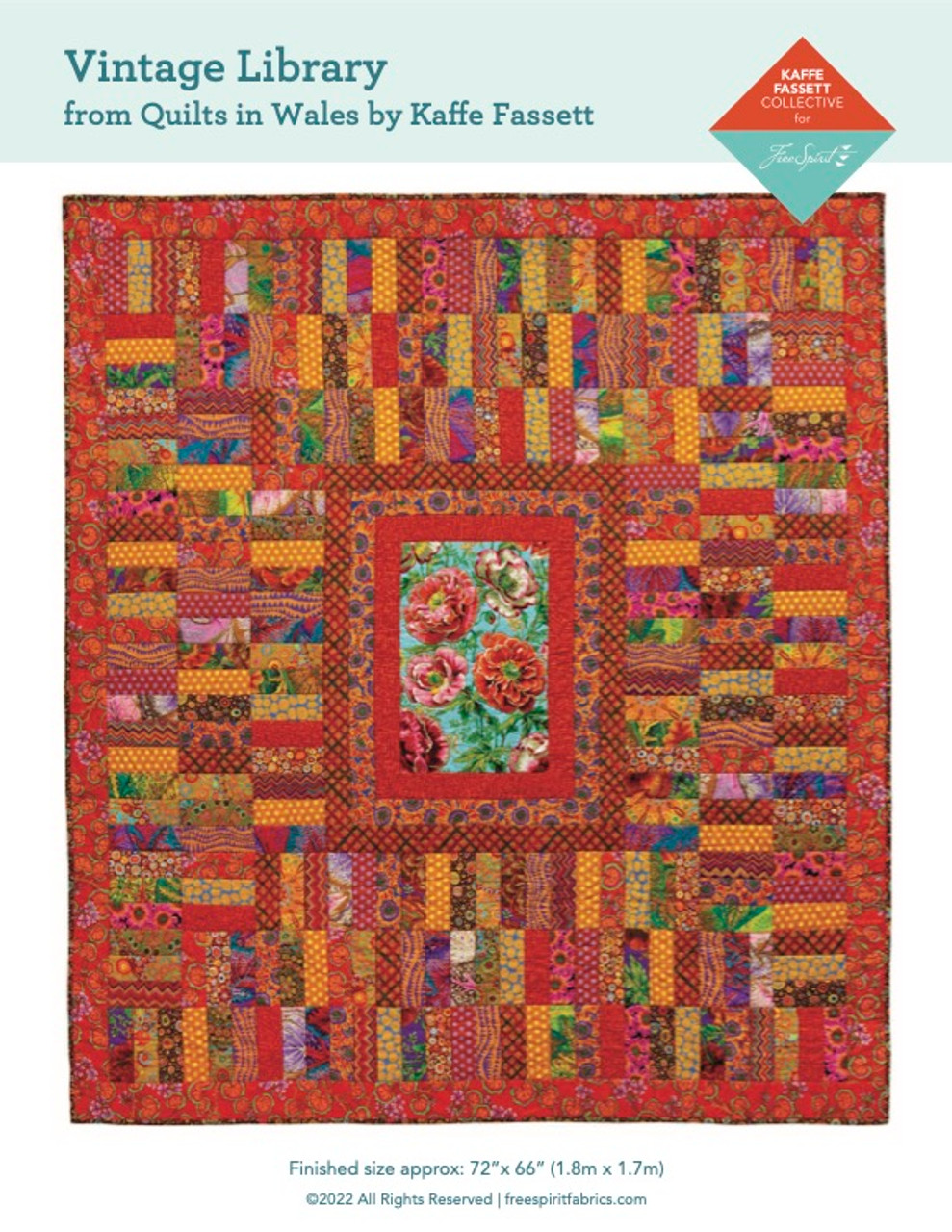 Quilts in Wales, Kaffe Fassett Hyggeligt Fabrics