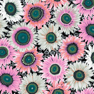 Van Gogh -black PWPJ111 per 1/2 yard