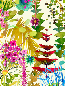 Liberty Tana Lawn, Tresco, Multi Bright per 1/2 yard