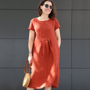 Milenda Dress XXS-XL (6-16) Paper Pattern Milenda Dress XXS-XL (6-16) Paper Pattern