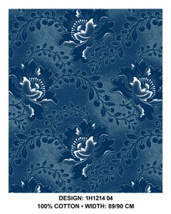 Indigo Hibiscus
H1214CW04
90cm/36" wide Indigo Hibiscus
H1214CW04
90cm/36" wide