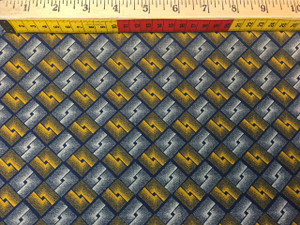 Indigo & Gold Woven Indigo & Gold Woven