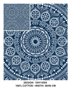 Indigo Giant Mandala Indigo Giant Mandala