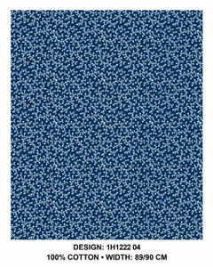Indigo Tiny Vines H1222 Indigo Tiny Vines H1222