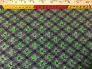 Black & Green Spiral Twirls Black & Green Spiral Twirls