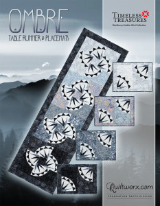 Cappuccino Table Runner and Placemats - Quiltworx Pattern & papers