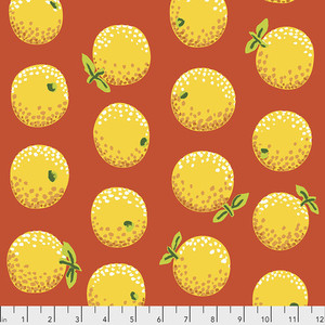 Oranges - Yellow  per half yard