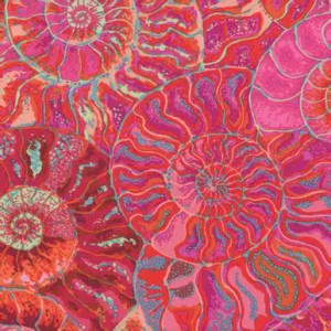 Ammonites - Pink, per 1/2 yard