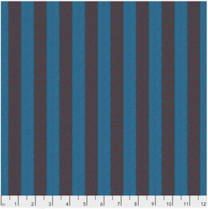 Shot Cotton - Wide Stripe - Embers, Kaffe Fassett, per 1/2 yard