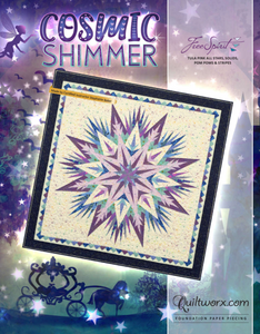 Quiltworx, Cosmic Shimmer by Judy Niemeyer Quilting pattern