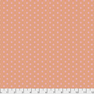 REMNANT Tula Pink, True Colors, Hexy - Peach Blossom - 30"