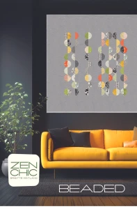 Beaded Quilt PDF pattern by Brigitte Heitland - Zen Chic