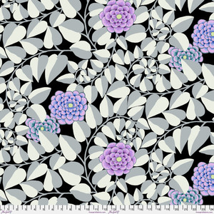 Vine - Black, Kaffe Fassett , PWGP151, 1/2 yard Vine - Black, Kaffe Fassett , PWGP151, 1/2 yard
