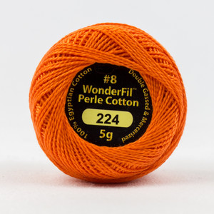 WILD FIRE-#8 Perle cotton, 2-ply 100% long staple Egyptian cotton (EL5G-224)