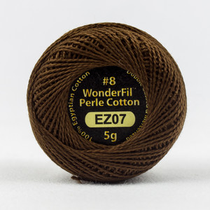 RICH SOIL-#8 Perle cotton, 2-ply 100% long staple Egyptian cotton (EL5G-7)