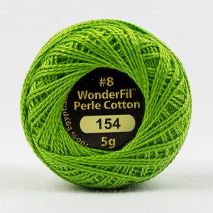 GRANNY SMITH-#8 Perle cotton, 2-ply 100% long staple Egyptian cotton (EL5G-154)