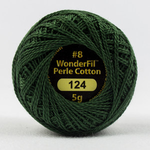 DEEP FOLIAGE-#8 Perle cotton, 2-ply 100% long staple Egyptian cotton (EL5G-124)