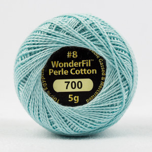 WINTER'S BREATH-#8 Perle cotton, 2-ply 100% long staple Egyptian cotton (EL5G-700)