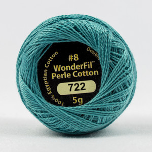 RIVER STONE-#8 Perle cotton, 2-ply 100% long staple Egyptian cotton (EL5G-722)