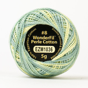 PASTEL LANDSCAPE-#8 Perle cotton, 2-ply 100% long staple Egyptian cotton in variegated colors (EL5GM-1036)