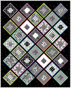 Hollow Diamonds using Linework by Tula Pink,  download Hollow Diamonds using Linework by Tula Pink,  download