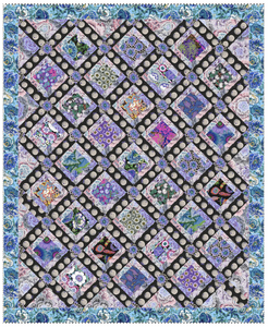 Brassica Oranges Pattern by Kaffe Fassett