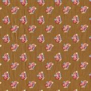 DHER1012-Lt. Brown Flowers DHER1012-Lt. Brown Flowers