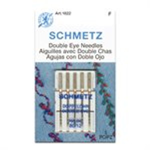 Schmetz Double Eye Needles, Size 80/12 Schmetz Double Eye Needles, Size 80/12